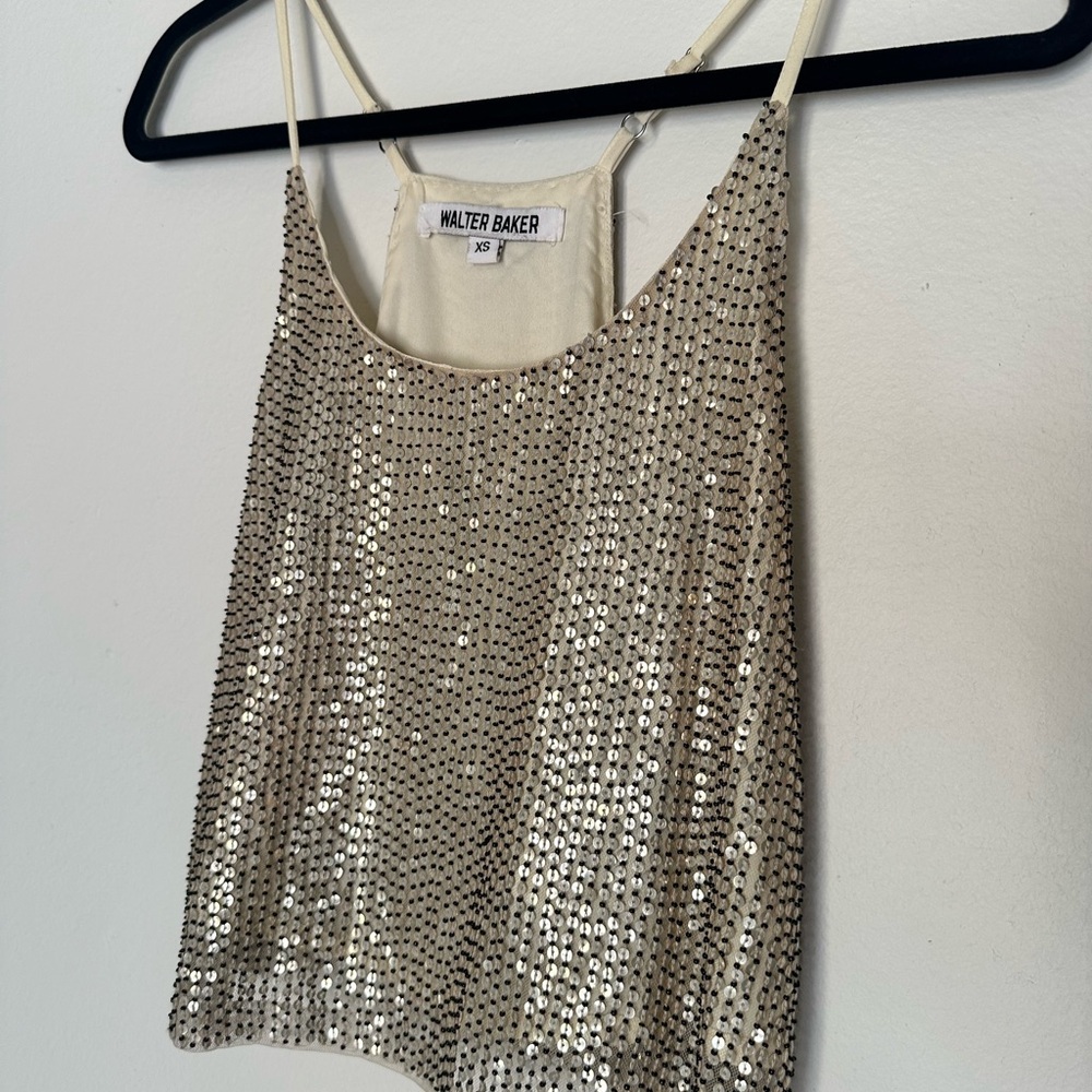 Walter Baker Sequins Cami‎ XS